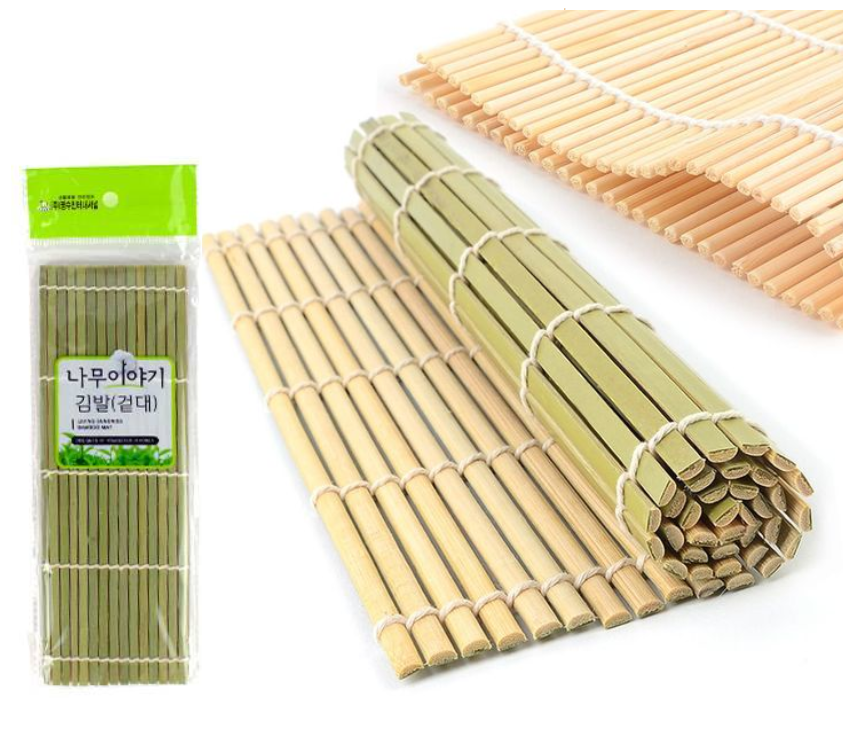 Namu Yagi Bamboo Kimbap Mat Sushi Making (나무야기 김밥발)