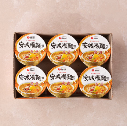 [Nongshim] Ansungtangmyun Cup Noodle 66g  농심 안성탕면 컵