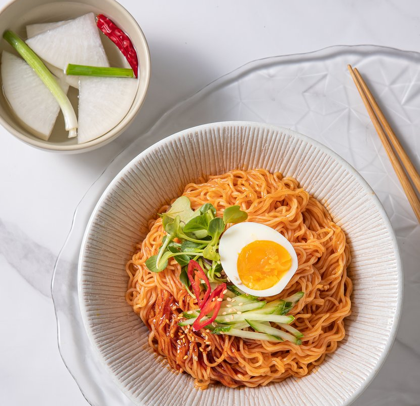[Nongshim] Baehongdong Bibimmyeon 137g x 4P 농심 배홍동비빔면 멀티팩