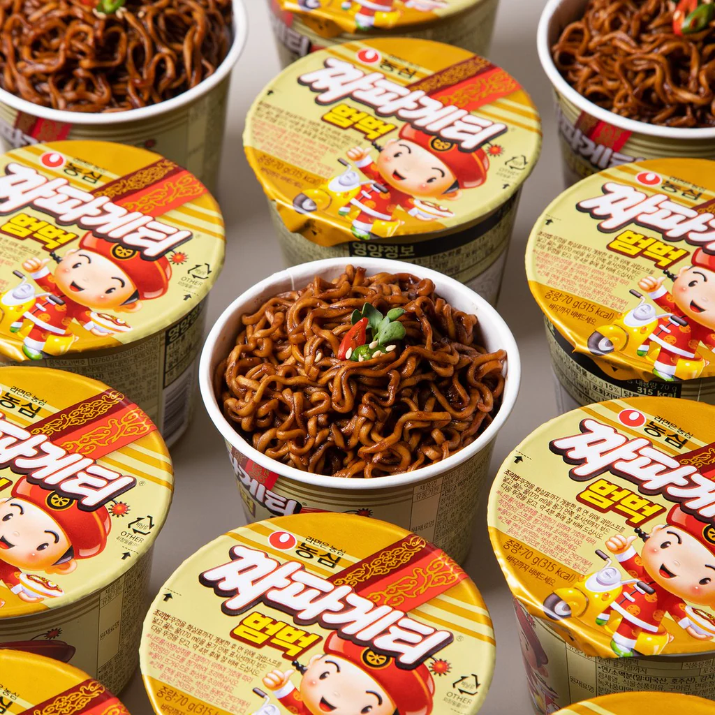 [Nongshim] Chapaghetti Bumbuk Ramen Cup 70g 농심 짜파게티 범벅