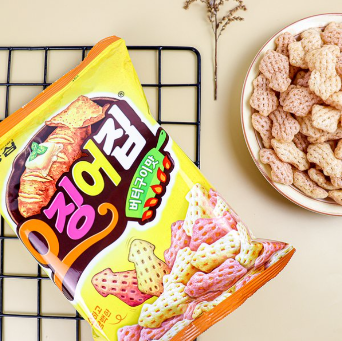 [Nongshim] Ojingeo Jip Squid Snack 78g 농심 오징어집