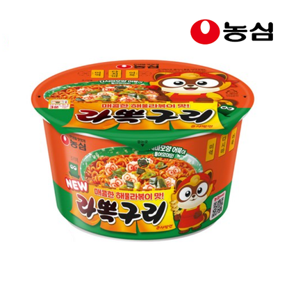 [Nongshim] RabokkiGuri Big Cup Ramen 105g 농심 라뽁구리 큰사발면