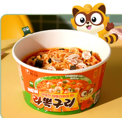 [Nongshim] RabokkiGuri Big Cup Ramen 105g 농심 라뽁구리 큰사발면