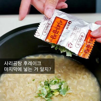 [Nongshim] Sarigomtang Beef Bone Soup Ramen 120gx5P 농심사리곰탕면 멀티팩
