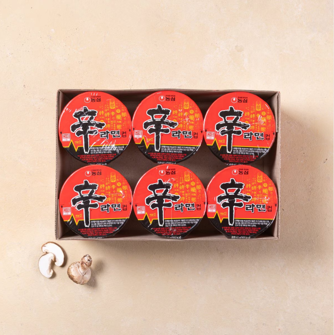 [Nongshim] Shin Ramen Cup 65g  [농심] 신라면 컵