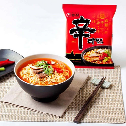[Nongshim] Halal Shin Ramen Multi-Pack (120g x 5P) 농심 신라면 멀티팩