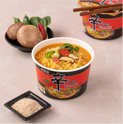 [Nongshim] Shin Black Cup Ramen 101g 농심 신라면 블랙 사발
