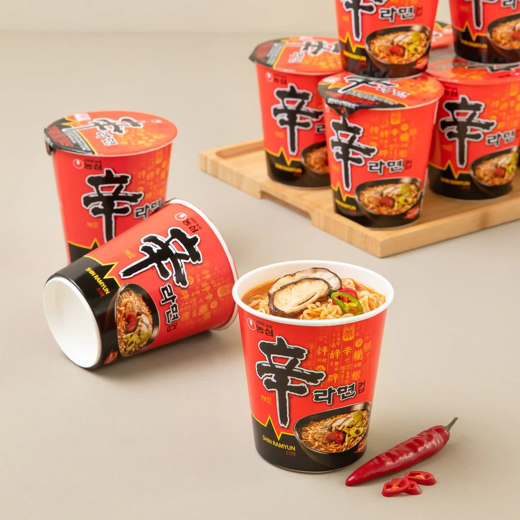[Nongshim] Shin Ramen Cup 65g  [농심] 신라면 컵
