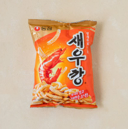 [Nongshim] Shrimp Crackers (Original, Rice, Spicy & Black) 농심 새우깡 4종