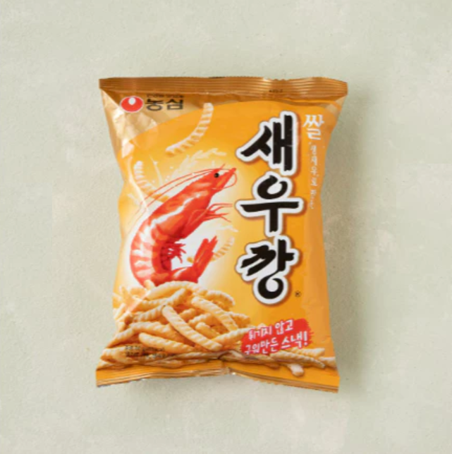 [Nongshim] Shrimp Crackers (Original, Rice, Spicy & Black) 농심 새우깡 4종
