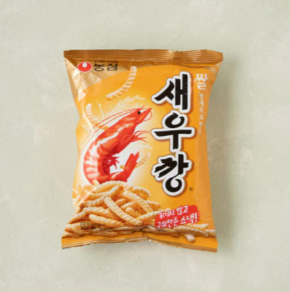 [Nongshim] Shrimp Crackers (Original, Rice, Spicy & Black) 농심 새우깡 4종
