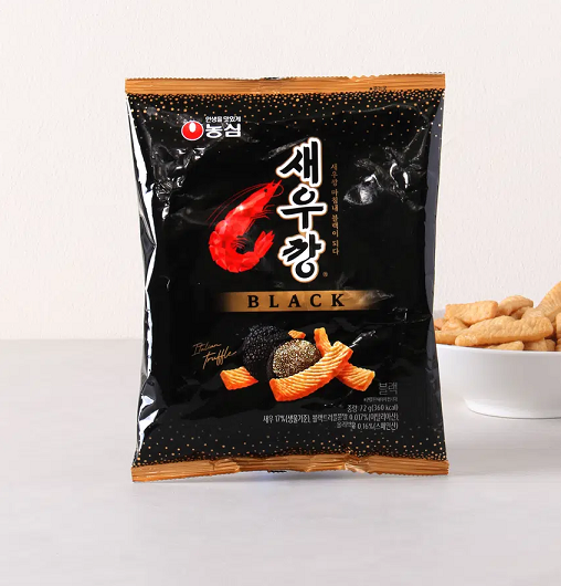[Nongshim] Shrimp Crackers (Original, Rice, Spicy & Black) 농심 새우깡 4종