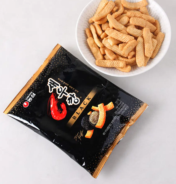 [Nongshim] Shrimp Crackers (Original, Rice, Spicy & Black) 농심 새우깡 4종