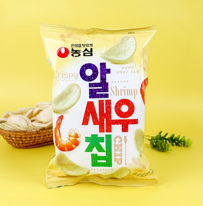 [Nongshim] Shrimp Crispy Chips 68g  농심 알새우칩