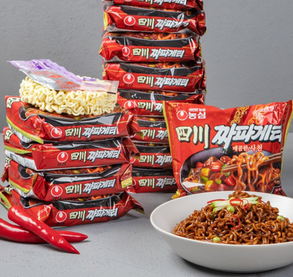 [Nongshim] Sichuan Chapagetti 137g x 4p 농심 사천 짜파게티 멀티팩