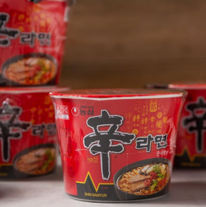 [Nongshim] Spicy Shin Ramen Big Bowl 114g  농심 신라면 큰사발