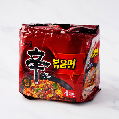 [Nongshim] Stir-fry Shin Ramen Multi Pack 131g x 4P  농심 신라면 볶음면(멀티팩)