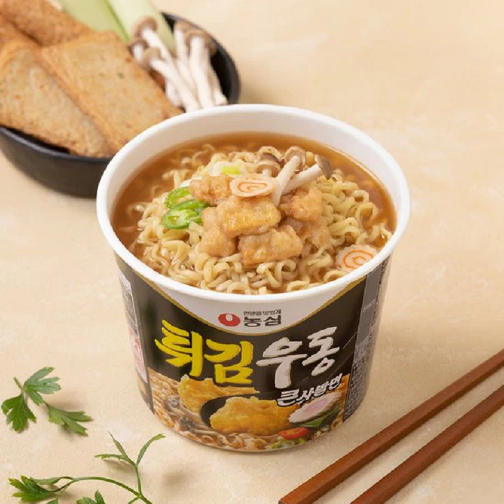 [Nongshim] Tempura Udon Bowl 111g  [농심] 튀김우동 큰사발