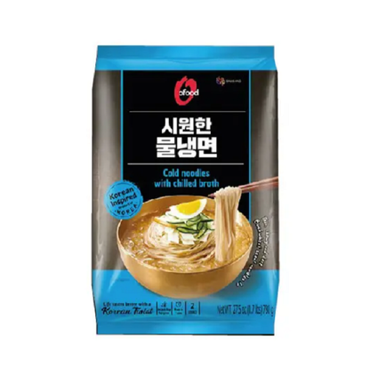 [O’Food] Chewy Cold Noodle (Spicy Bibim 410g /Mul Naengmyeon 780g) 청정원 오푸드 시원한 물냉면/ 매콤달콤 비빔 냉면