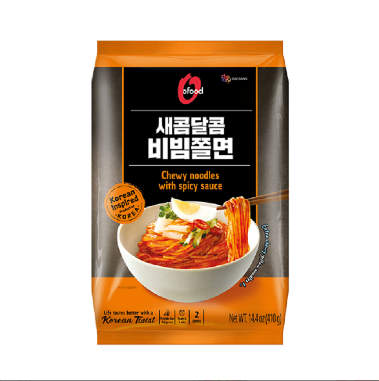 [O’Food] Chewy Cold Noodle (Spicy Bibim 410g /Mul Naengmyeon 780g) 청정원 오푸드 시원한 물냉면/ 매콤달콤 비빔 냉면