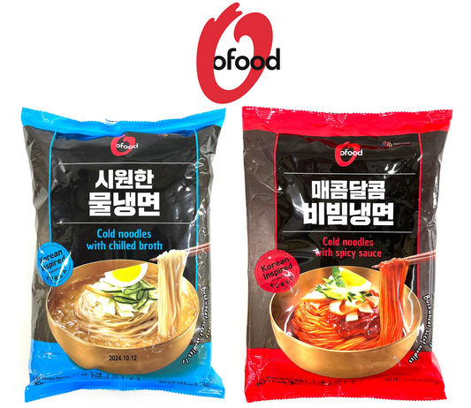 [O’Food] Chewy Cold Noodle (Spicy Bibim 410g /Mul Naengmyeon 780g) 청정원 오푸드 시원한 물냉면/ 매콤달콤 비빔 냉면