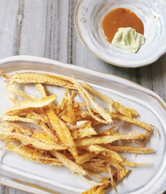 [Ocheon] Crispy Grilled Dried Pollack Slice 130g [오천] 바삭바삭 구운먹태채