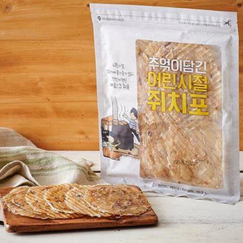 [Ocheon] Dried Filefish 200g 어린시절 쥐치포