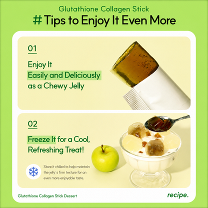 [Olive Young] Glutathione Collagen Stick (Apple Flavor - 14 Sticks) 글루타치온 콜라겐스틱
