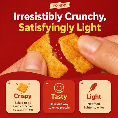 [Olive Young] PPAEBAR  Protein Crispy Chips 60g 빼바 프로틴 바삭칩 떡복이맛 허니버터맛