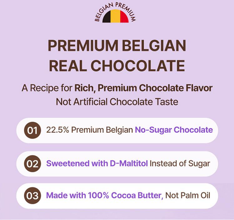 [Olive Young] PPAEBAR Real Chocolate Protein Bar 40g 빼바 프로틴바 다크 회이트 쿠키앤크림 그릭요거트