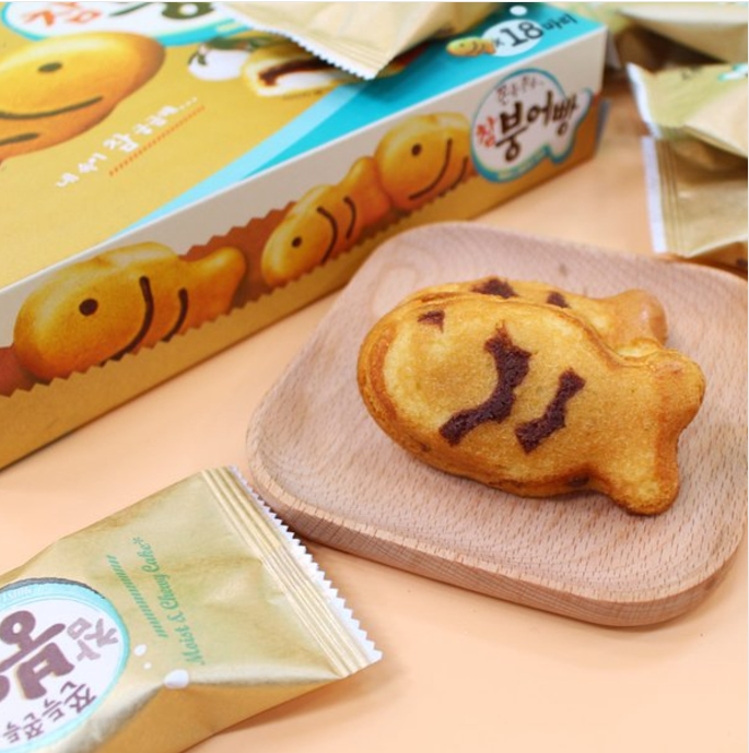 [Orion] Fish-shaped Moist and Chewy Cake 174g   오리온 참붕어빵