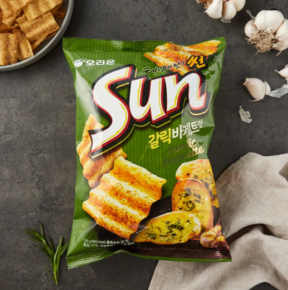[Orion] Sun Chips Garlic Baguette / Hot Spicy 135g 태양의 맛 더욱 강렬하세 썬 칩 2가지 맛
