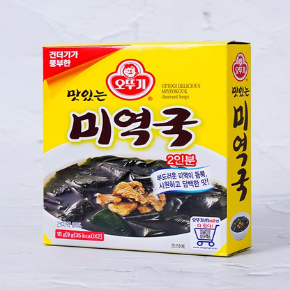 [Ottogi]Dried Pollack Soup 34g/Seaweed Soup 18g 오뚜기 맛있는 즉석 미역국 / 맛있는 즉석 북어국