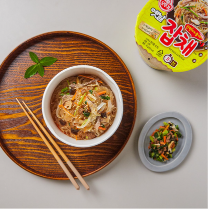 [Ottogi] Instant Japchae Cup (Korean Style vermicelli) 82.5g 오뚜기 옛날 잡채 컵