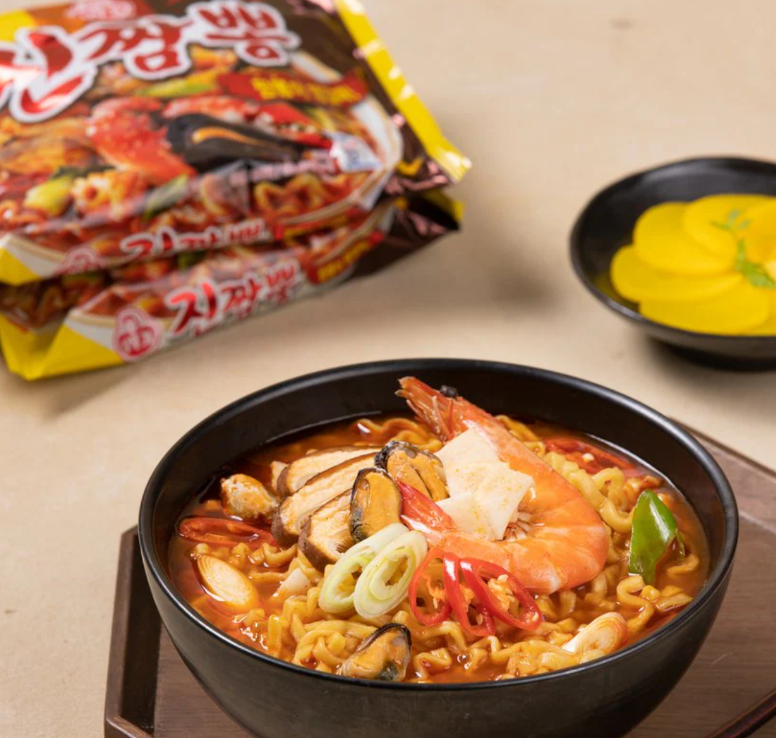[Bundle Deal] Ottogi Spicy Ramen Variety Pack – 4 Types 오뚜기 라면 4종 세트