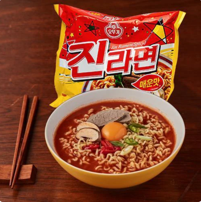 [Bundle Deal] Ottogi Spicy Ramen Variety Pack – 4 Types 오뚜기 라면 4종 세트