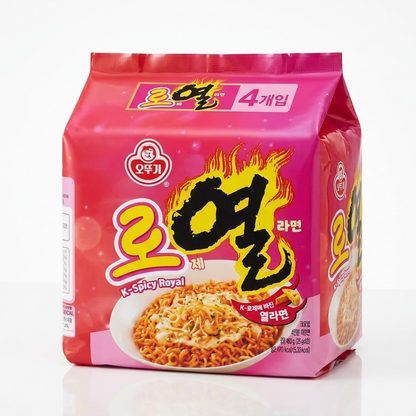 [Ottogi] K-Spicy Royal Ramen 120g x 4 오뚜기 로열라면 120g*4개입