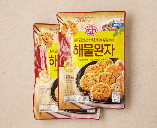 [Ottogi] Korean Jeon Seafood Patties 390gx2  오뚜기 해물완자