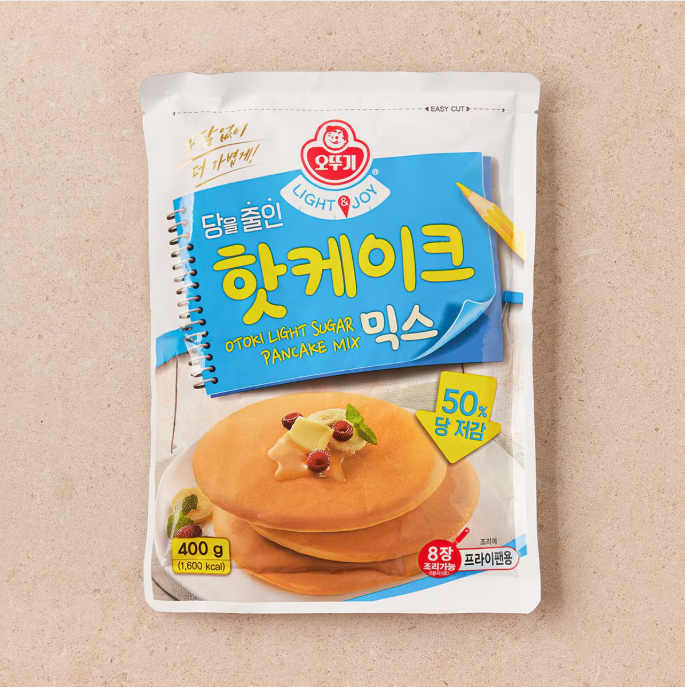 [Ottogi] Light Sugar Pancake Mix 400g 오뚜기 핫케이크 믹스