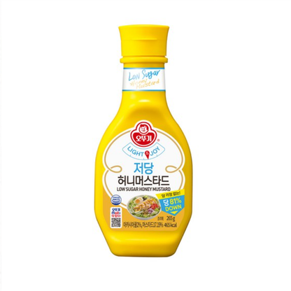 [Ottogi] Low Sugar Honey Mustard Sauce 265g 오뚜기 저당 허니머스타드