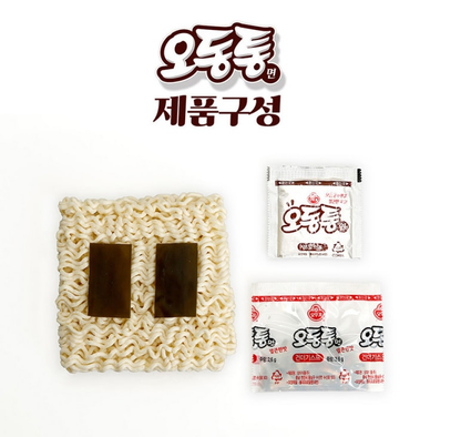 [Ottogi] Odongtong Ramen 120g x 5P 오뚜기 오동통면