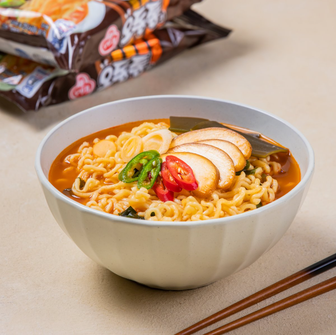 [Bundle Deal] Ottogi Spicy Ramen Variety Pack – 4 Types 오뚜기 라면 4종 세트