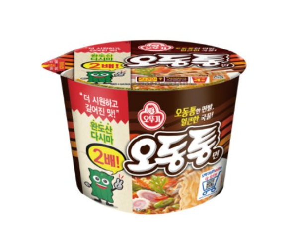 [Ottogi] Odongtong Cup Ramen 100g  오뚜기 오동통면 컵라면