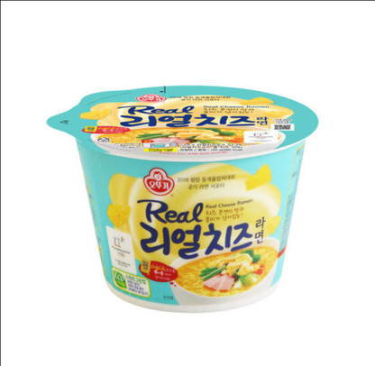 [Ottogi] Real Cheese Ramen Bowl 120g 리얼치즈라면 용기