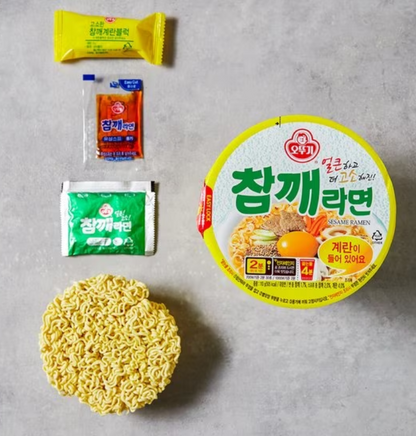 [Ottogi] Sesame Ramen Cup 65g / Bowl 110g 오뚜기 참깨라면 큰컵