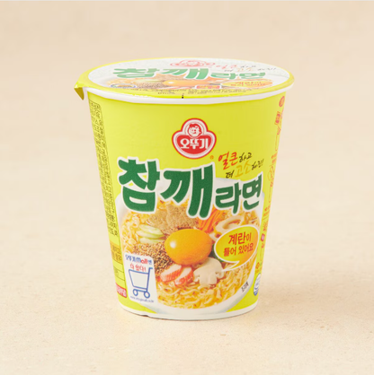 [Ottogi] Sesame Ramen Cup 65g / Bowl 110g 오뚜기 참깨라면 큰컵