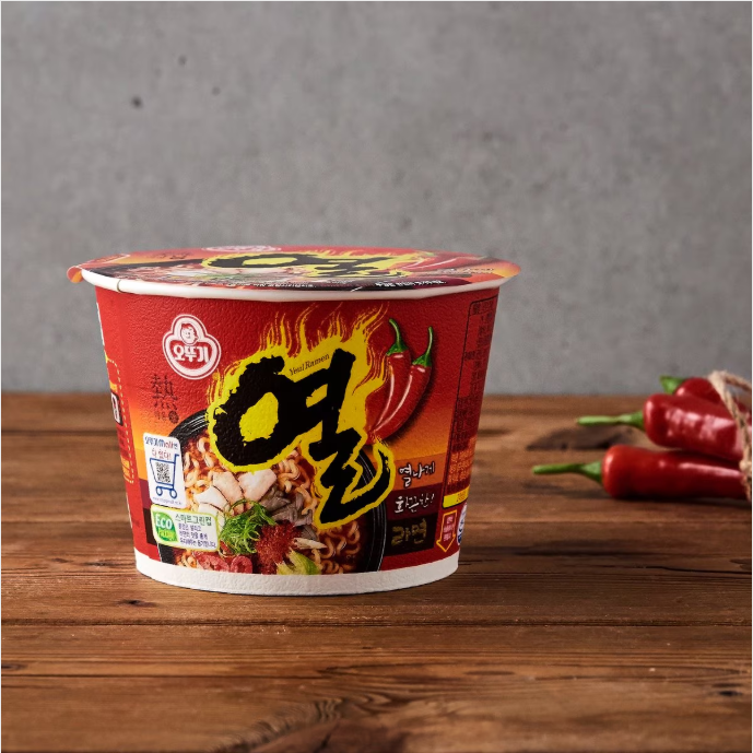 [Ottogi] Yeul Ramen Cup 62g / Bowl 105g  오뚜기 열라면 용기