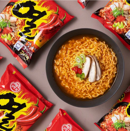 [Bundle Deal] Ottogi Spicy Ramen Variety Pack – 4 Types 오뚜기 라면 4종 세트