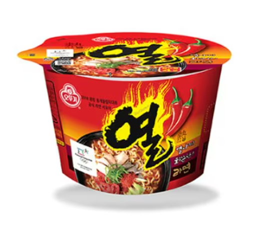[Ottogi] Yeul Ramen Cup 62g / Bowl 105g  오뚜기 열라면 용기