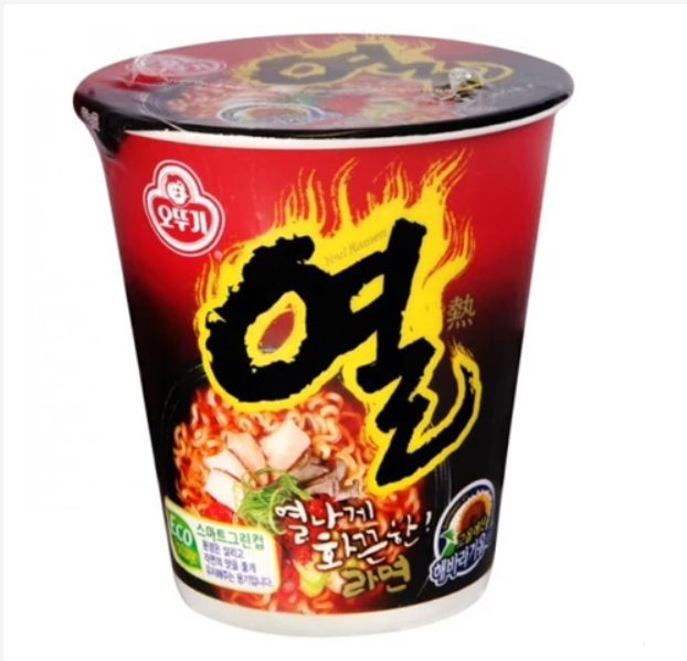 [Ottogi] Yeul Ramen Cup 62g / Bowl 105g  오뚜기 열라면 용기